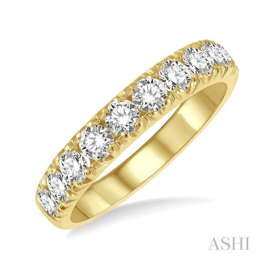 ASHI 11 Stone Diamond Wedding Band 33301PPFGYG
