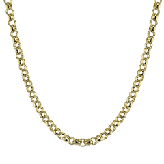 Simon G. Fashion Chain Link Necklace in 18k Gold CN139 WHITE 18K X YELLOW