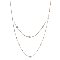 Simon G. Fashion Chain Necklace in 18k Gold with Diamonds LP4770_WHITE_18K_X