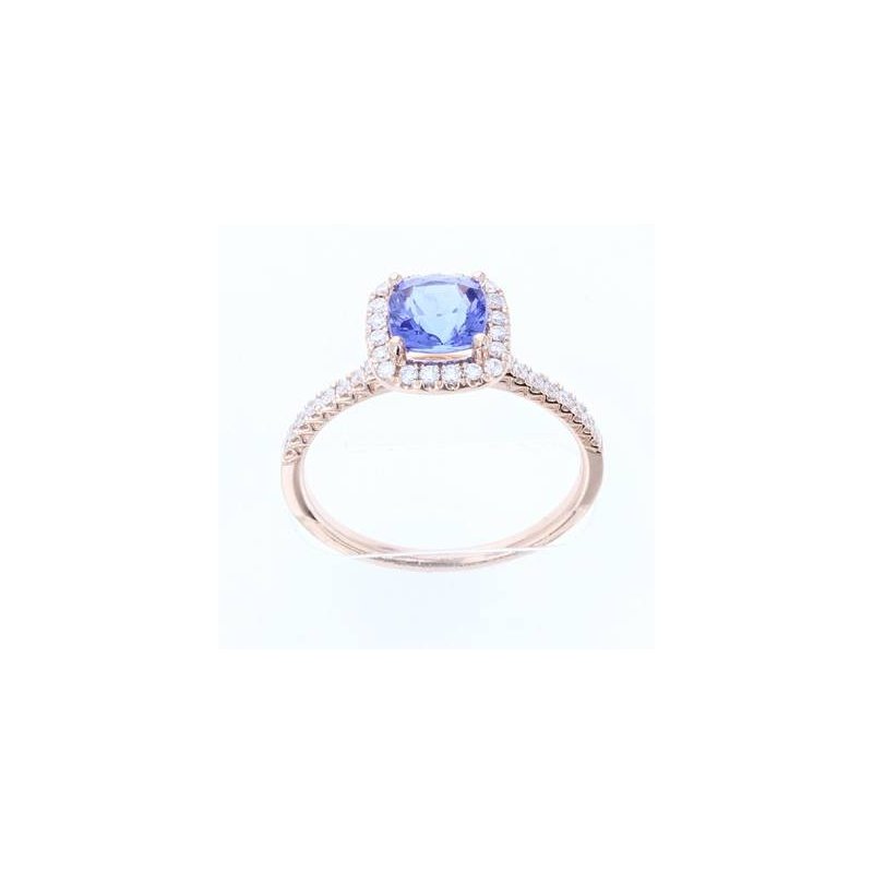 Le Vian 14K Strawberry Gold® Blueberry Tanzanite® 7/8 cts. Ring WJBO 50