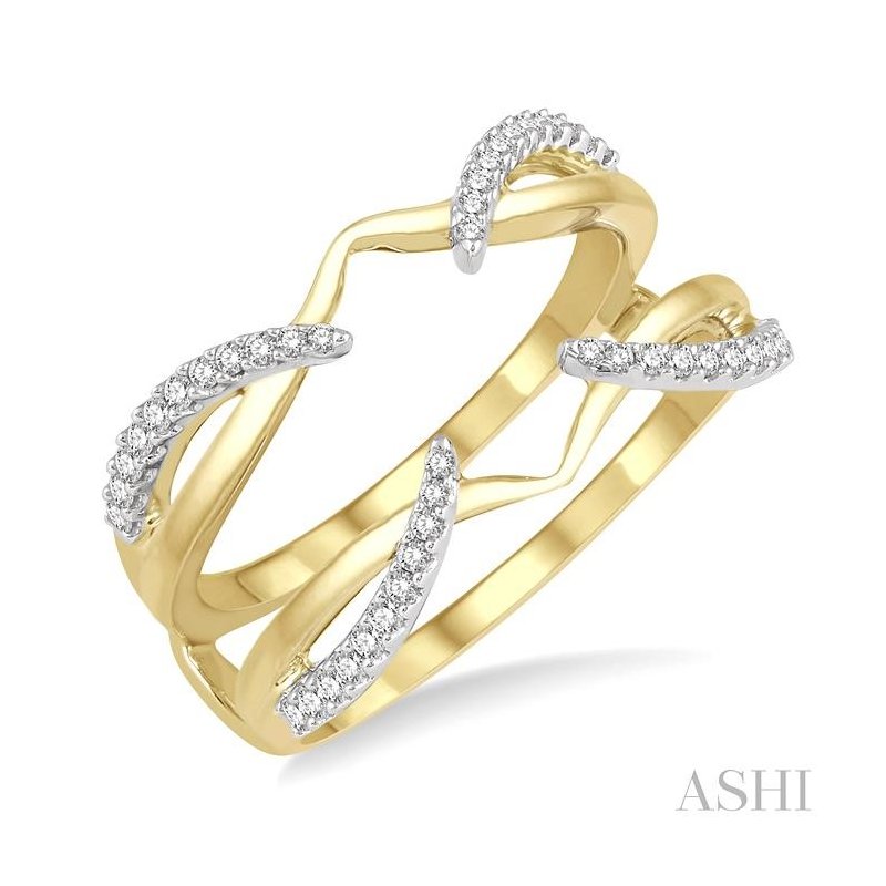 ASHI Diamond Insert Ring 29576PPFVYW