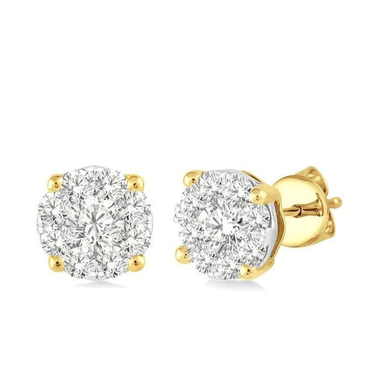 Parkplace Jewelers Round Shape Lovebright Essential Diamond Stud Earrings 91753PPFVERYW
