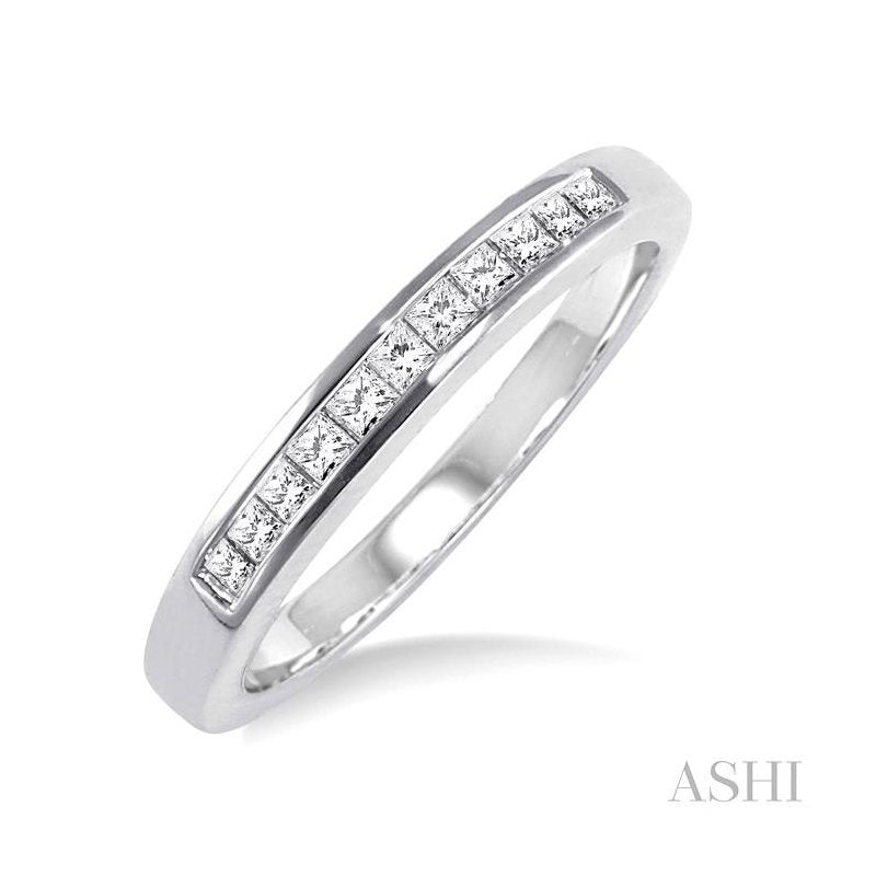 ASHI Channel Set Diamond Wedding Band 35076PPFCW