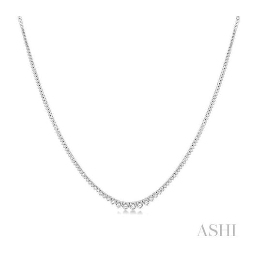 ASHI Riviera Diamond Necklace 992J5PPFGNKWG
