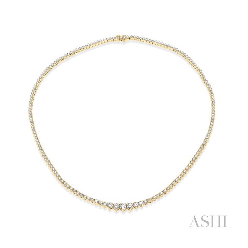 ASHI Riviera Diamond Necklace 992J7PPFGNKYG