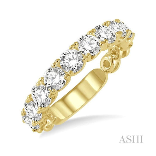 ASHI Diamond Wedding Band 33350PPFGYG-2.00