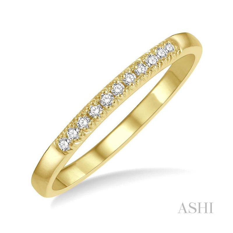 ASHI 11 Stone Diamond Wedding Band 33308PPFGYG