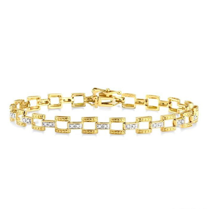 Parkplace Jewelers Bar Link Diamond Bracelet 7559QPPTSYG