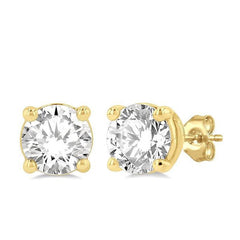 Parkplace Jewelers Round Shape Diamond Stud Earrings 66300PPFGERYG-1.25