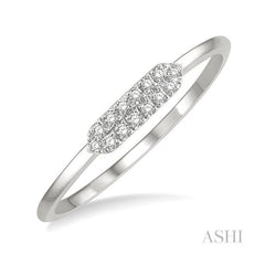 ASHI Stackable Petite Diamond Fashion Ring 340A9PPTSWG