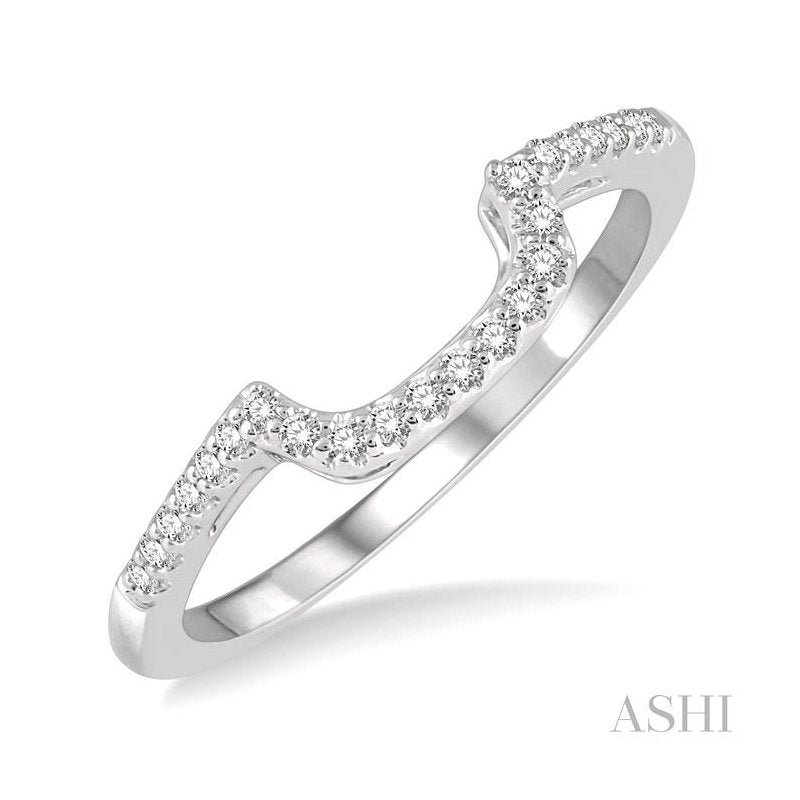 ASHI Diamond Wedding Band 243H8PPFHWG-WB