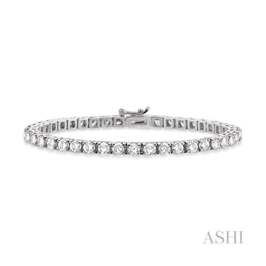 ASHI Diamond Tennis Bracelet 70168PPFGWG