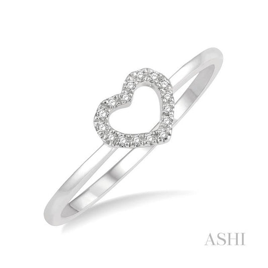 ASHI Heart Shape Diamond Fashion Ring 327A9PPTSWG