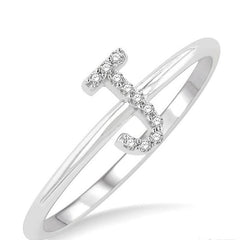 Parkplace Jewelers Block 'J' Initial Diamond Ring 365D9PPTSWG-J