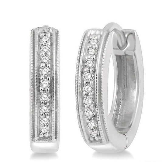 Parkplace Jewelers Petite Diamond Huggie Fashion Earrings 661V8PPTSERWG