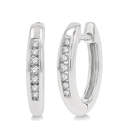 Parkplace Jewelers Petite Diamond Huggie Fashion Earrings 662V8PPTSERWG