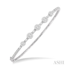 ASHI Lovebright Diamond Bangle 796A1PPFVWG