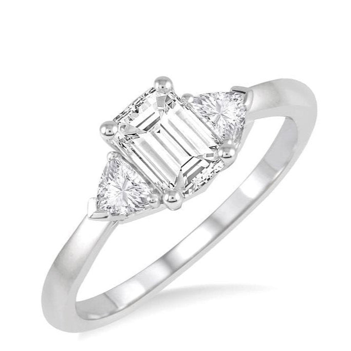 Parkplace Jewelers Emerald Shape Diamond Engagement Ring 252L4PPFHWG-LE-OC