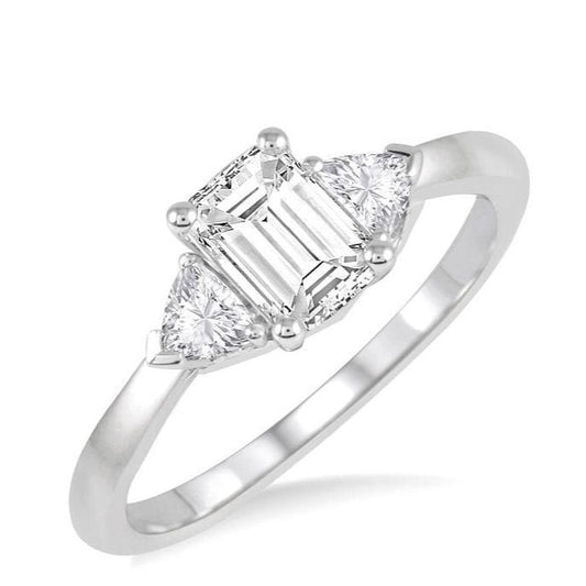 Parkplace Jewelers Emerald Shape Diamond Engagement Ring 252L4PPFHWG-LE-OC
