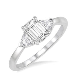 Parkplace Jewelers Emerald Shape Diamond Engagement Ring 252L4PPFHWG-LE-OC