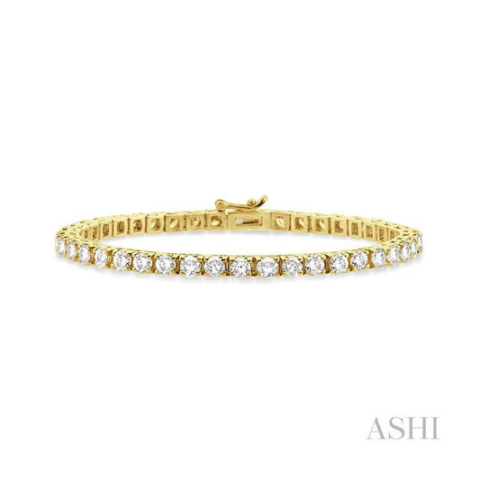 ASHI Diamond Tennis Bracelet 7016MPPFGYG