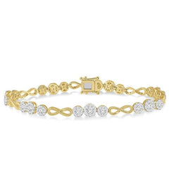 Parkplace Jewelers Lovebright Diamond Infinity Link Bracelet 70172PPFVYW