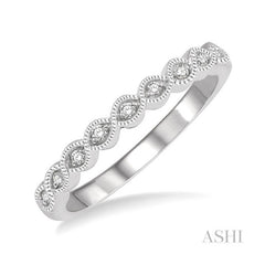 ASHI Stackable Diamond Fashion Band 33529PPFHWG