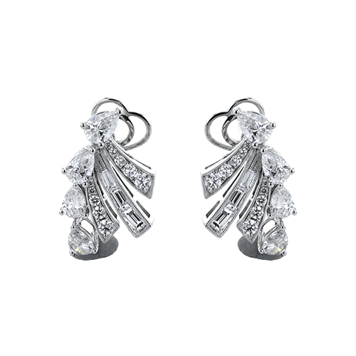 Earrings in 18k Gold with Diamonds LE4630 WHITE 18K X WHITE