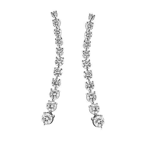 Earrings in 18k Gold with Diamonds LE4719 WHITE 18K X WHITE