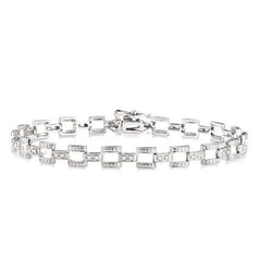 Parkplace Jewelers Bar Link Diamond Bracelet 7559QPPTSWG