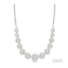 ASHI Lovebright Essential Diamond Smile Necklace 99362PPFGNKWG