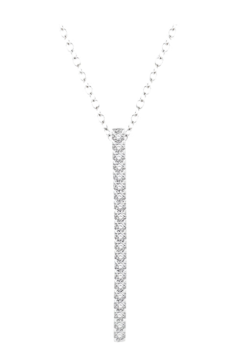 Parkplace Jewelers Vertical Bar Diamond Pendant 676T8PPTSPDWG