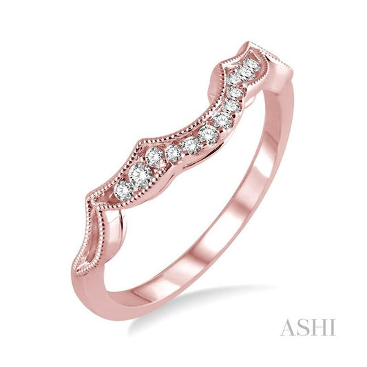 ASHI Diamond Wedding Band 20998PPFHPG-WB