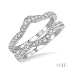 ASHI Diamond Insert Ring 29565PPFHWG