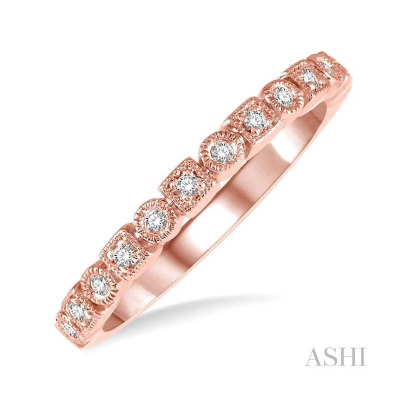 ASHI Stackable Diamond Wedding Band 300A8PPFHPG