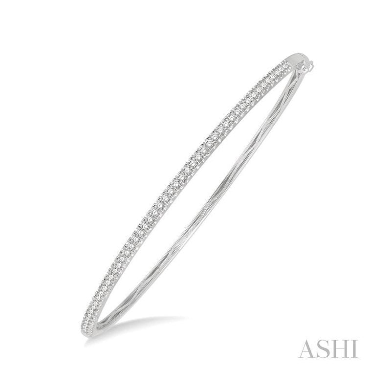 ASHI Stackable Diamond Bangle 795BHPPFGWG
