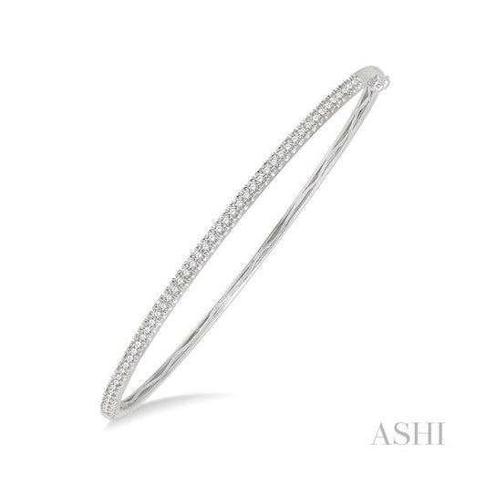 ASHI Stackable Diamond Bangle 795BHPPFGWG