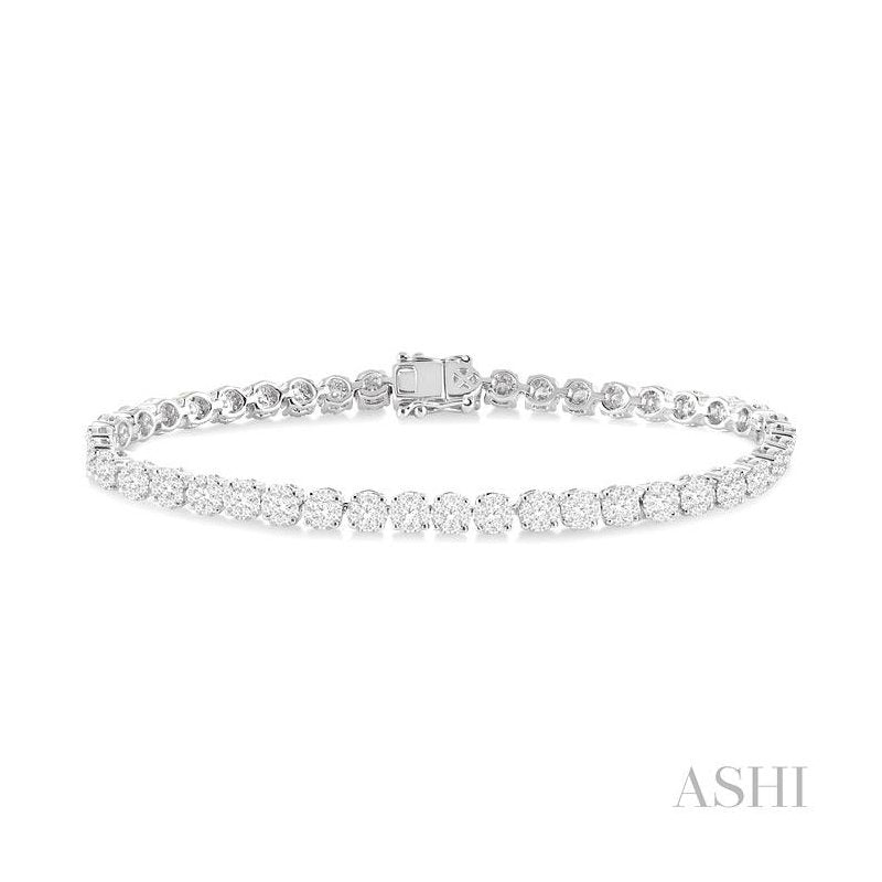 ASHI Lovebright Essential Diamond Tennis Bracelet 73223PPFGWG
