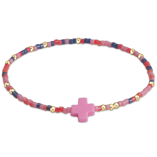 Enewton egirl Hope Unwritten Signature Cross Bracelet - You're Gum-Believable EGBHOPUNWSCYGB