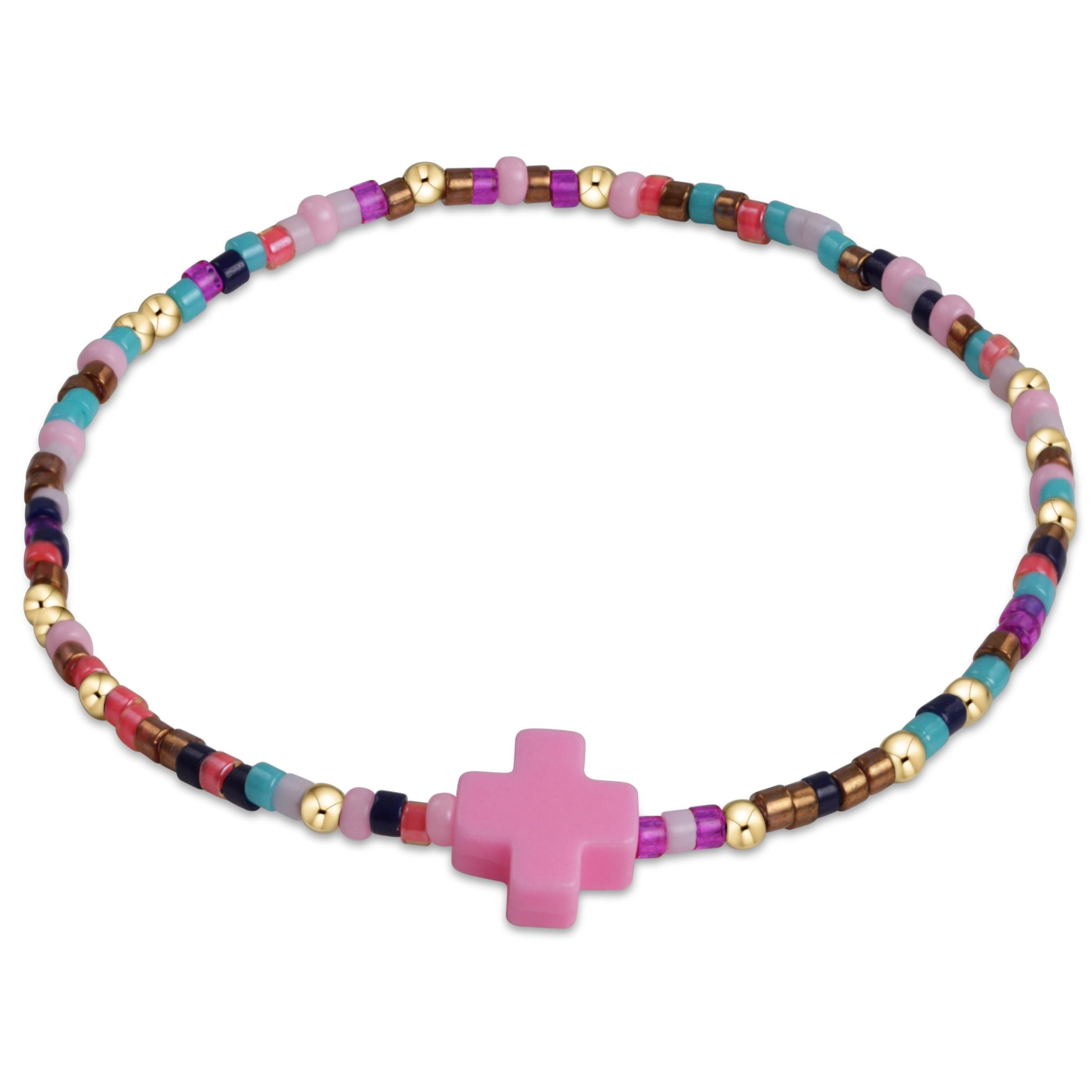 Enewton egirl Hope Unwritten Signature Cross Bracelet - Life of the Party EGBHOPUNWSCLOTP