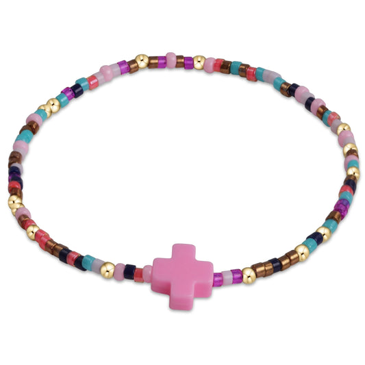 Enewton egirl Hope Unwritten Signature Cross Bracelet - Life of the Party EGBHOPUNWSCLOTP