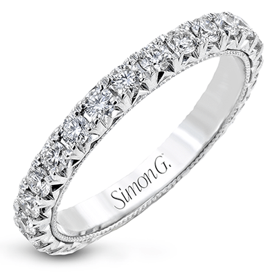 Eternity Anniversary Ring In 18k Gold With Diamonds LP2348-ET WHITE 18K X