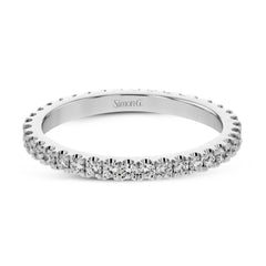 Eternity Wedding Band in 18k Gold with Diamonds LR2199-B-ET WHITE 18K BAND