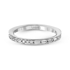 Eternity Wedding Band in 18k Gold with Diamonds MR2220-B-ET WHITE 18K BAND