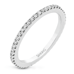 Eternity Wedding Band in 18k Gold with Diamonds MR2459-B-ET_WHITE_18K_BAND