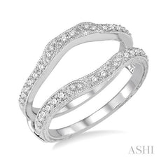 ASHI Diamond Insert Ring 29545PPFHWG