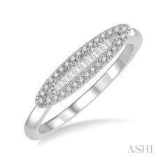 ASHI Stackable Petite Baguette Diamond Fashion Ring 333A7PPTGWG