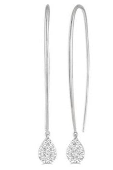 Parkplace Jewelers Pear Shape Lovebright Essential Diamond Earrings 917A3PPFGERWG