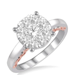 Parkplace Jewelers Round Shape Lovebright Essential Diamond Ring 131E1PPFVWP