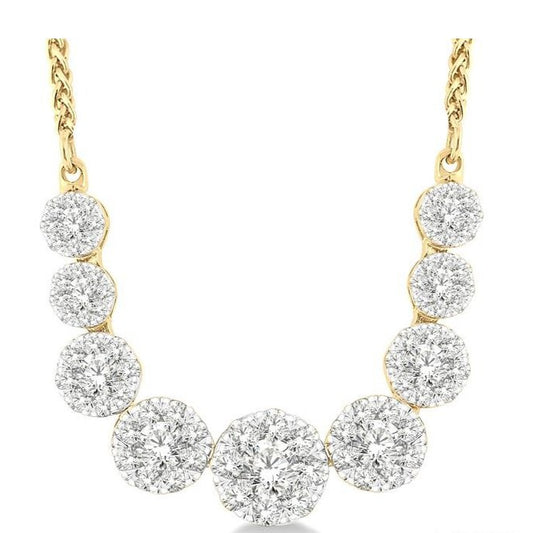 Parkplace Jewelers Lovebright Essential Diamond Smile Necklace 99361PPFGNKYW